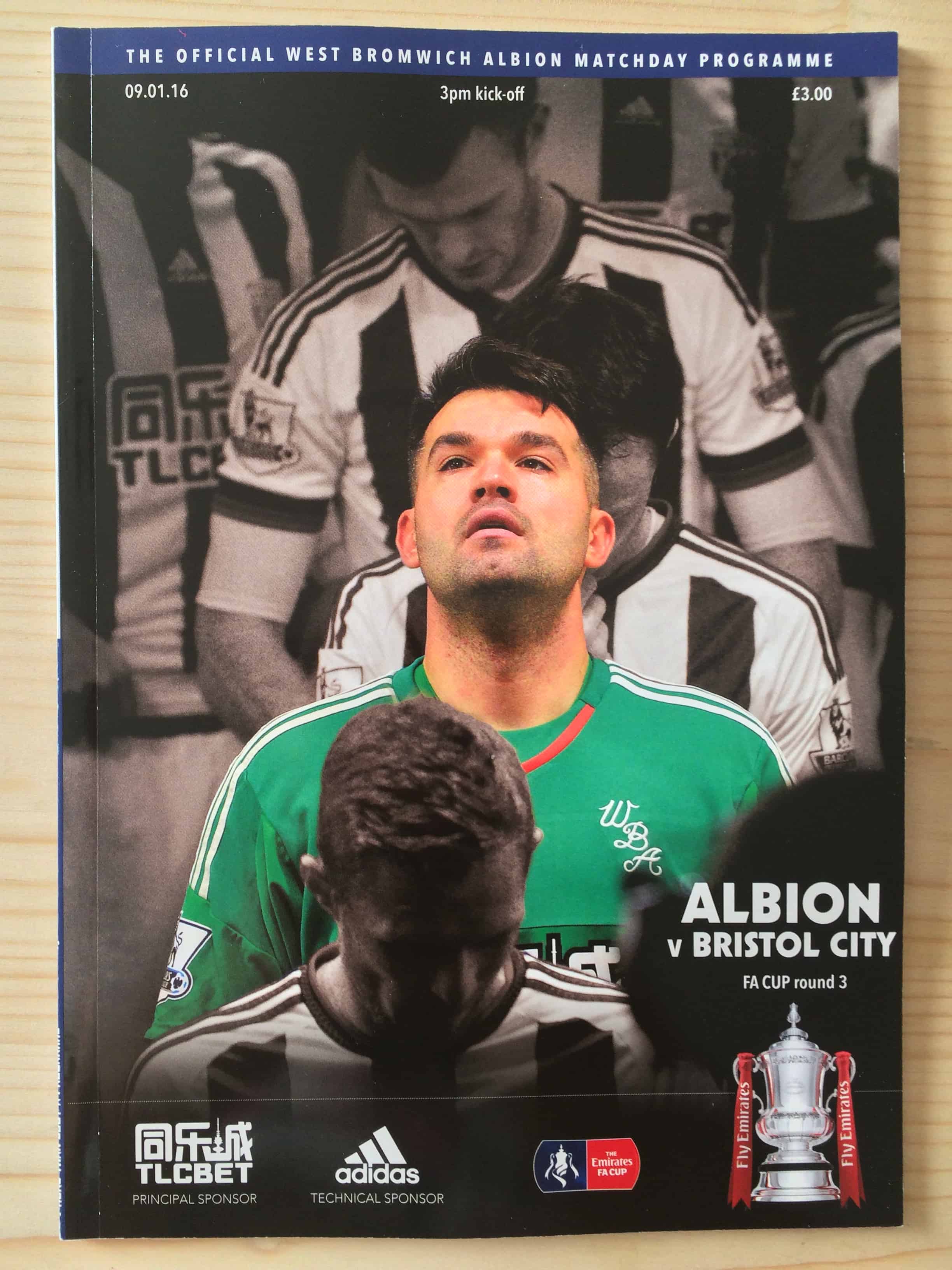 West Bromwich Albion FC  v Bristol City FC